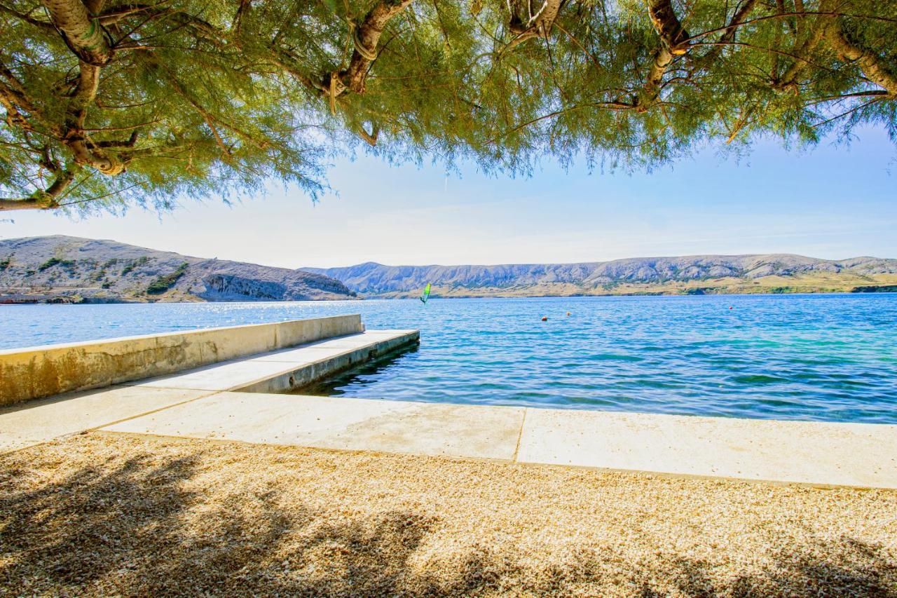 Ferienwohnung Galapagus Privat Beach & Boat Dock Metajna Exterior foto