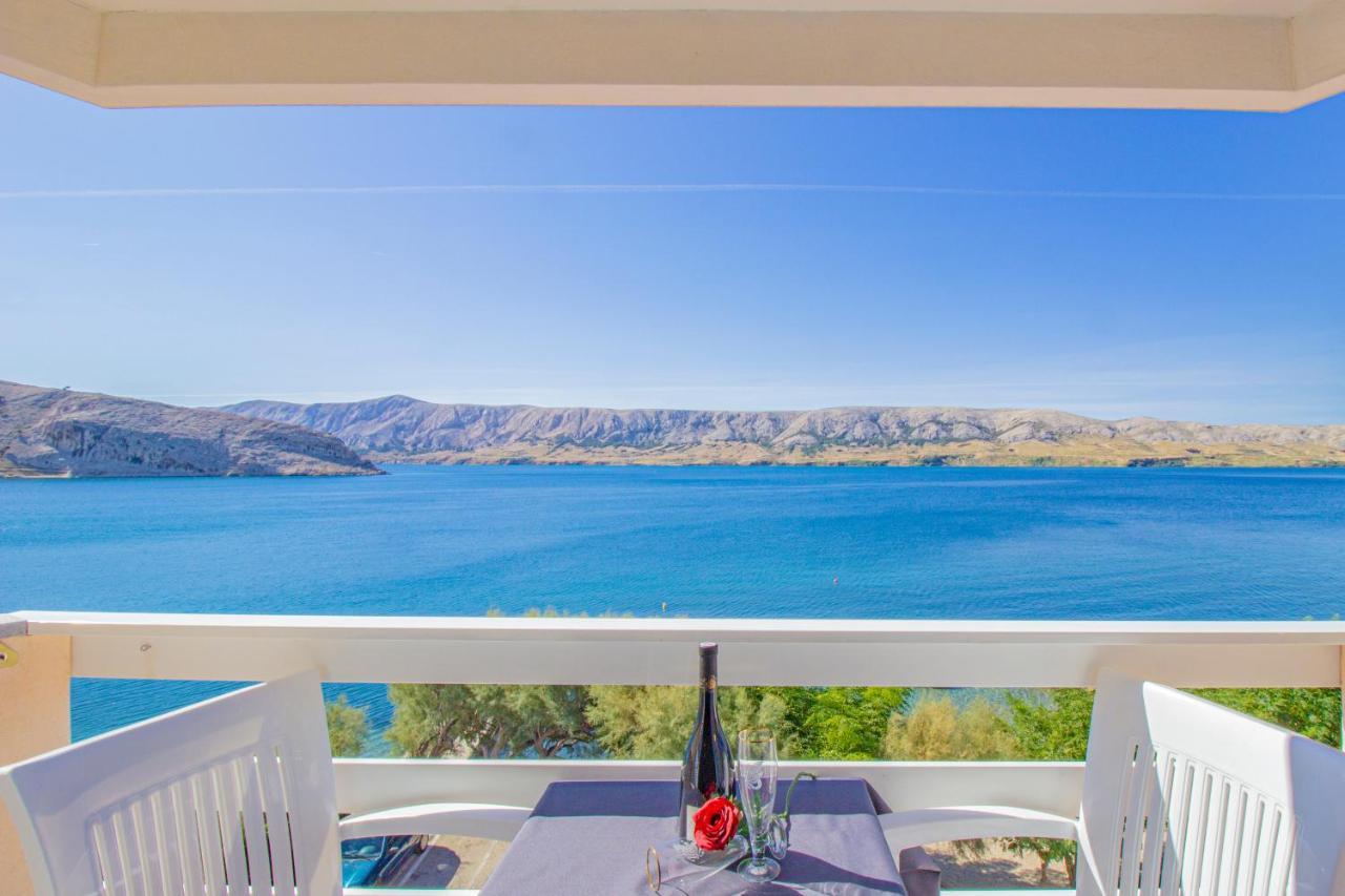 Ferienwohnung Galapagus Privat Beach & Boat Dock Metajna Exterior foto