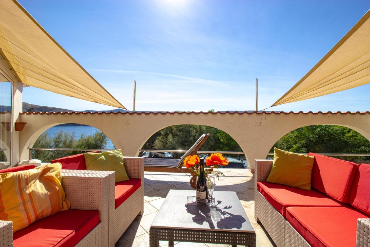 Ferienwohnung Galapagus Privat Beach & Boat Dock Metajna Exterior foto