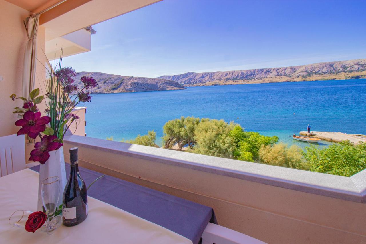 Ferienwohnung Galapagus Privat Beach & Boat Dock Metajna Exterior foto