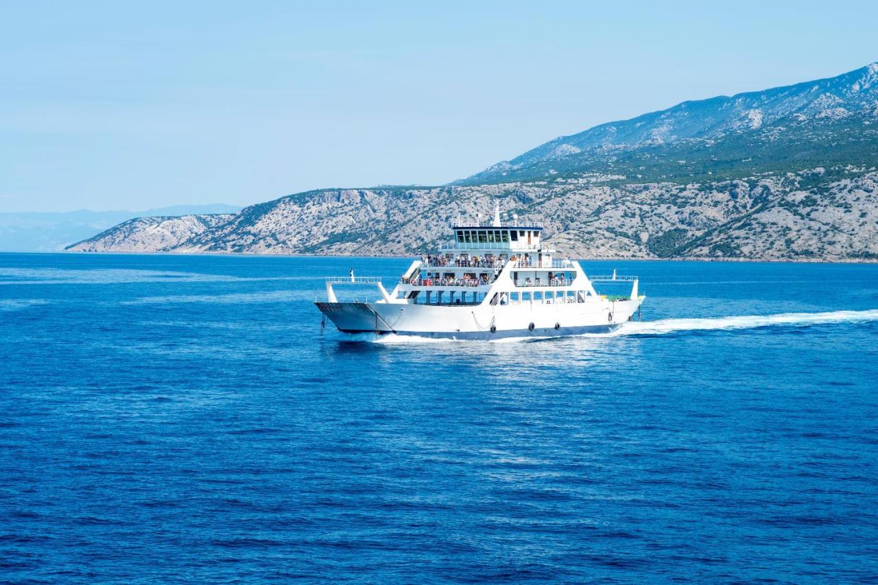 Ferienwohnung Galapagus Privat Beach & Boat Dock Metajna Exterior foto
